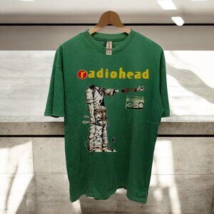 Radiohead Shirt. Radiohead Short Sleeve Cotton T-shirt Unisex Men Women